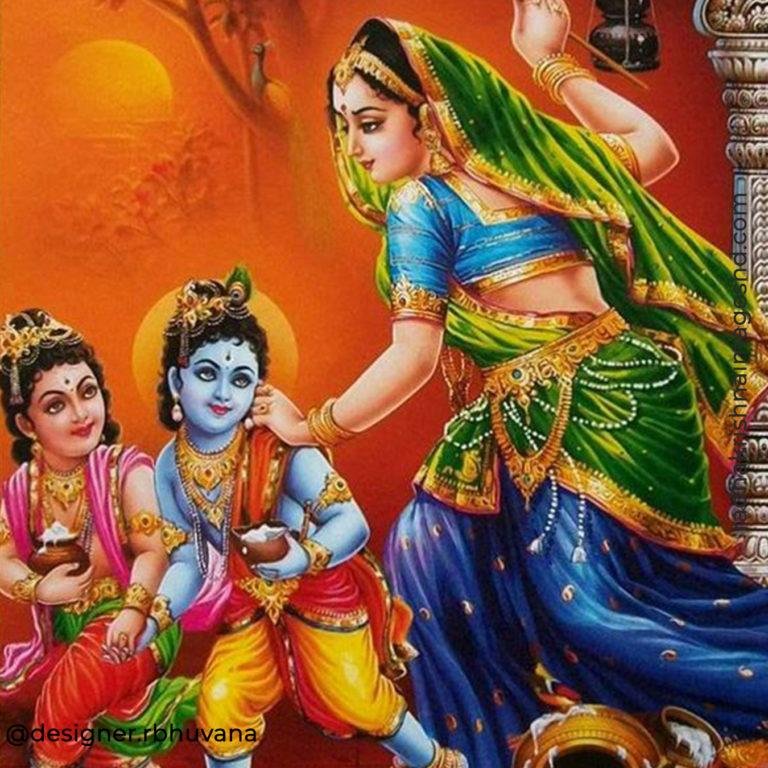 35 Best Yashoda Maiyya & Krishna Wallpapers HD For Free Download